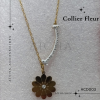 Collier Fleur en acier inoxydable