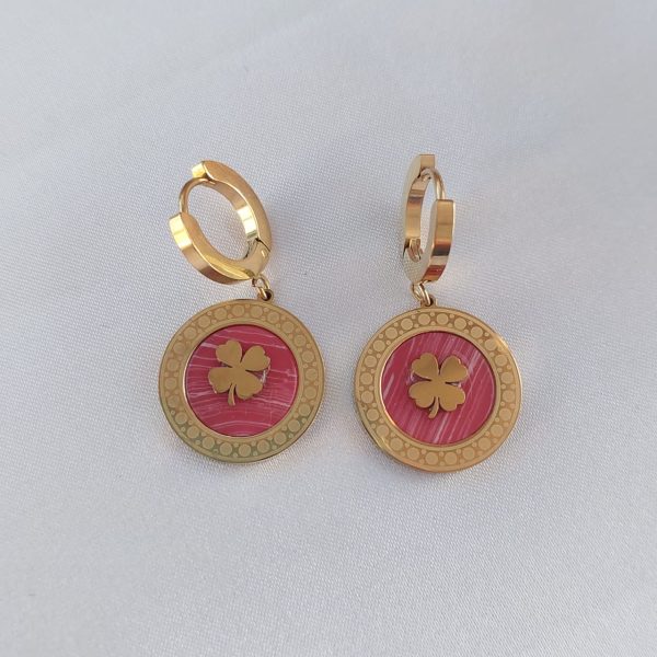 Boucle d’oreilles Vintage Rose