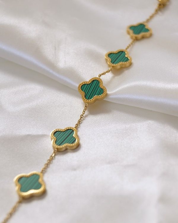 Bracelet Trèfles Verts